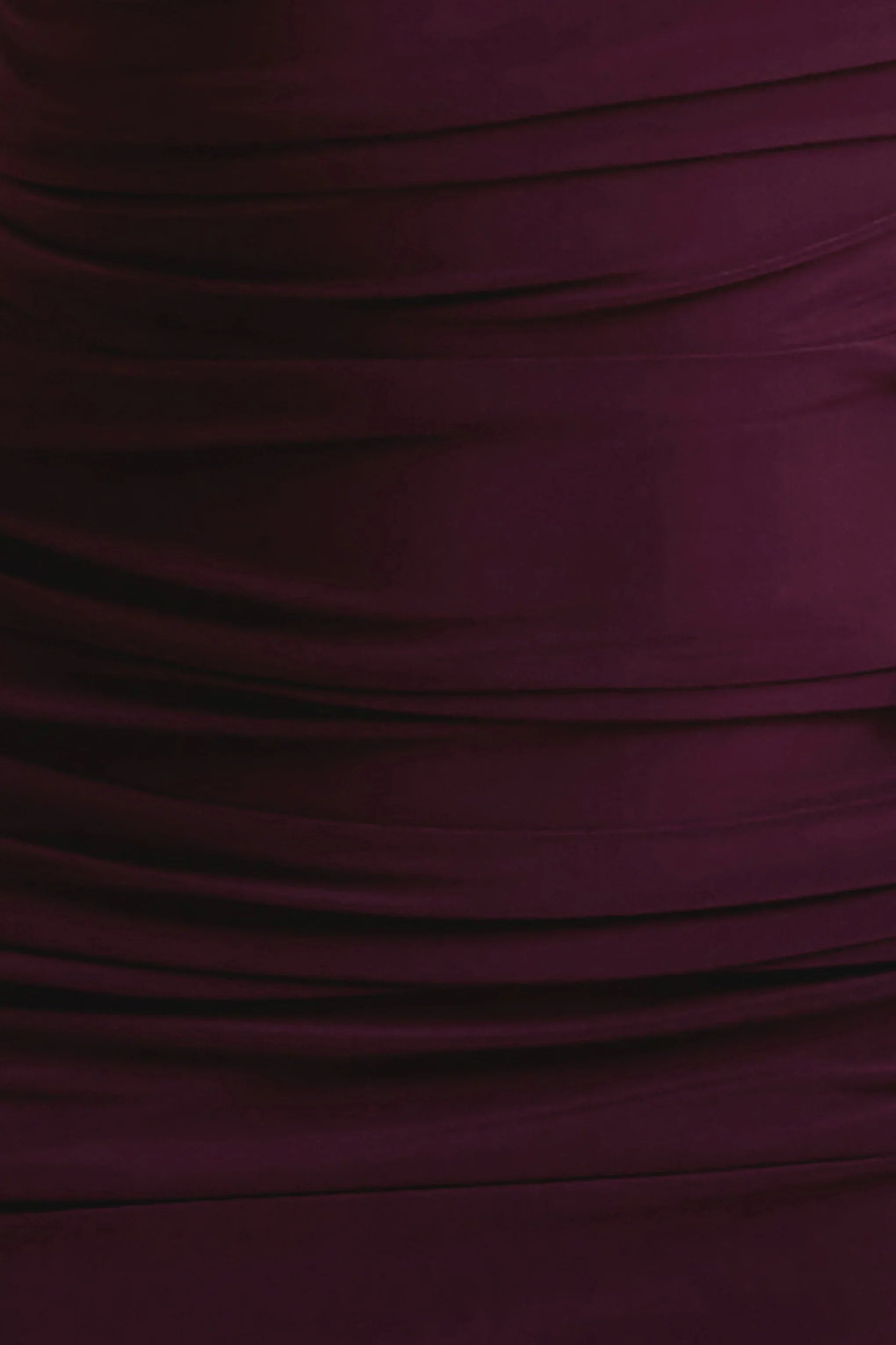 Dalarie Port One Shoulder Gathered Maxi Dress