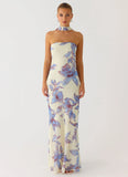 Under The Pagoda Maxi Dress Violet Blossom