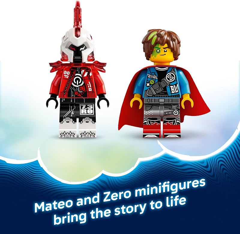 LEGO DREAMZzz Mateos Fire Chameleon Building Toy Pretend Play Set for Kids Ages 7 Storytelling Toy for Boys Girls 2 Construction Modes for Pretend Play Gift Idea for Birthdays 71492