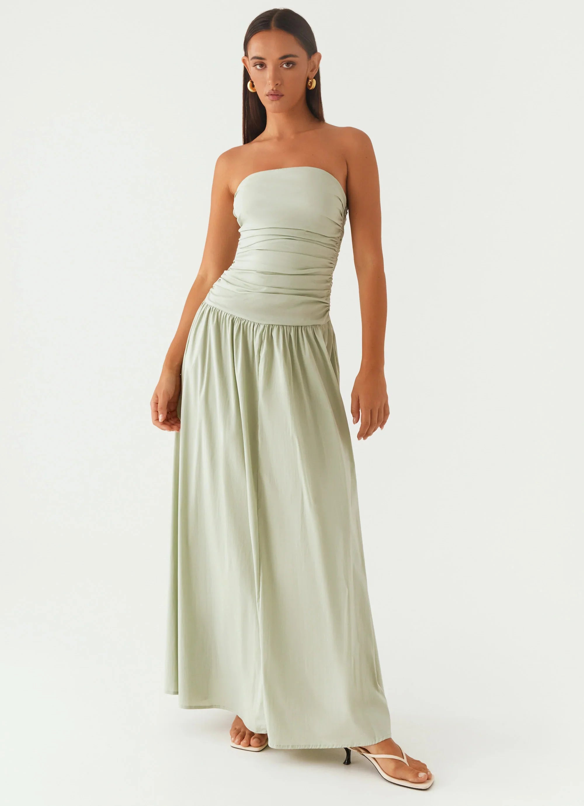 Carmel Maxi Dress Sage