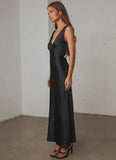 Loren Midi Dress Black
