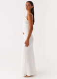 Jocelyn Maxi Dress White Crochet