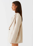 Stealth Mode Blazer Beige