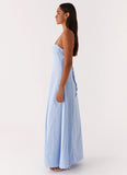 Clear As Day Maxi Dress Blue