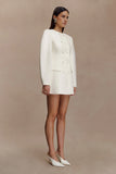 Beatrice Blazer Mini Dress Ivory