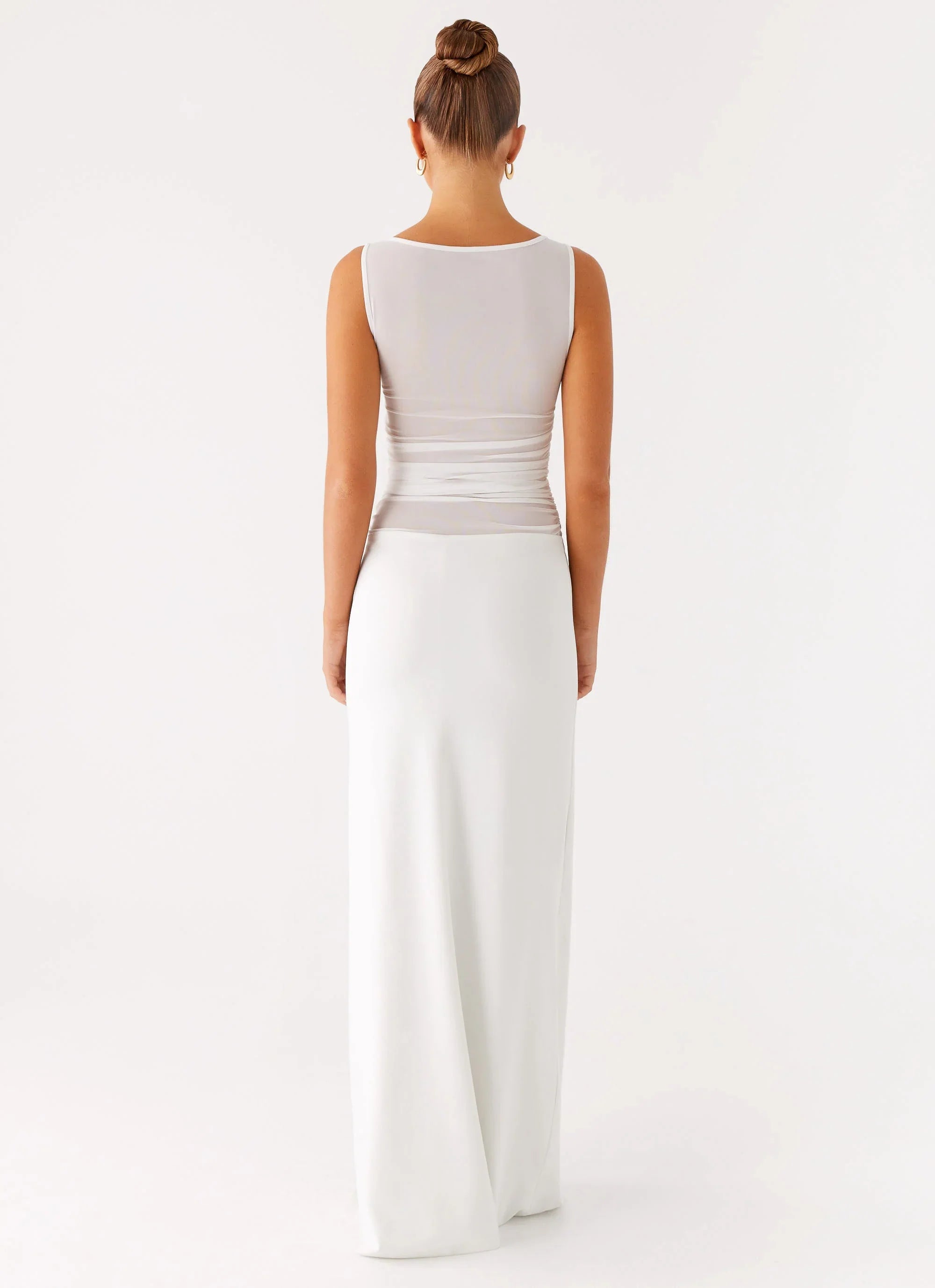 Wesley Maxi Dress Ivory