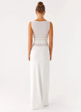 Wesley Maxi Dress Ivory