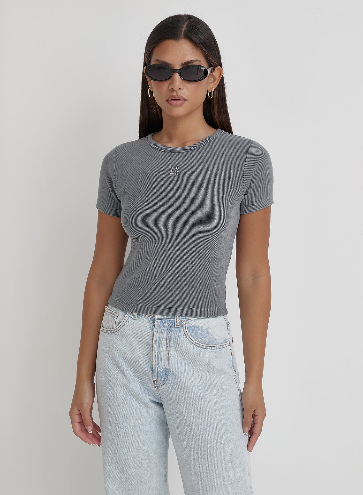 Acid Wash Baby Tee