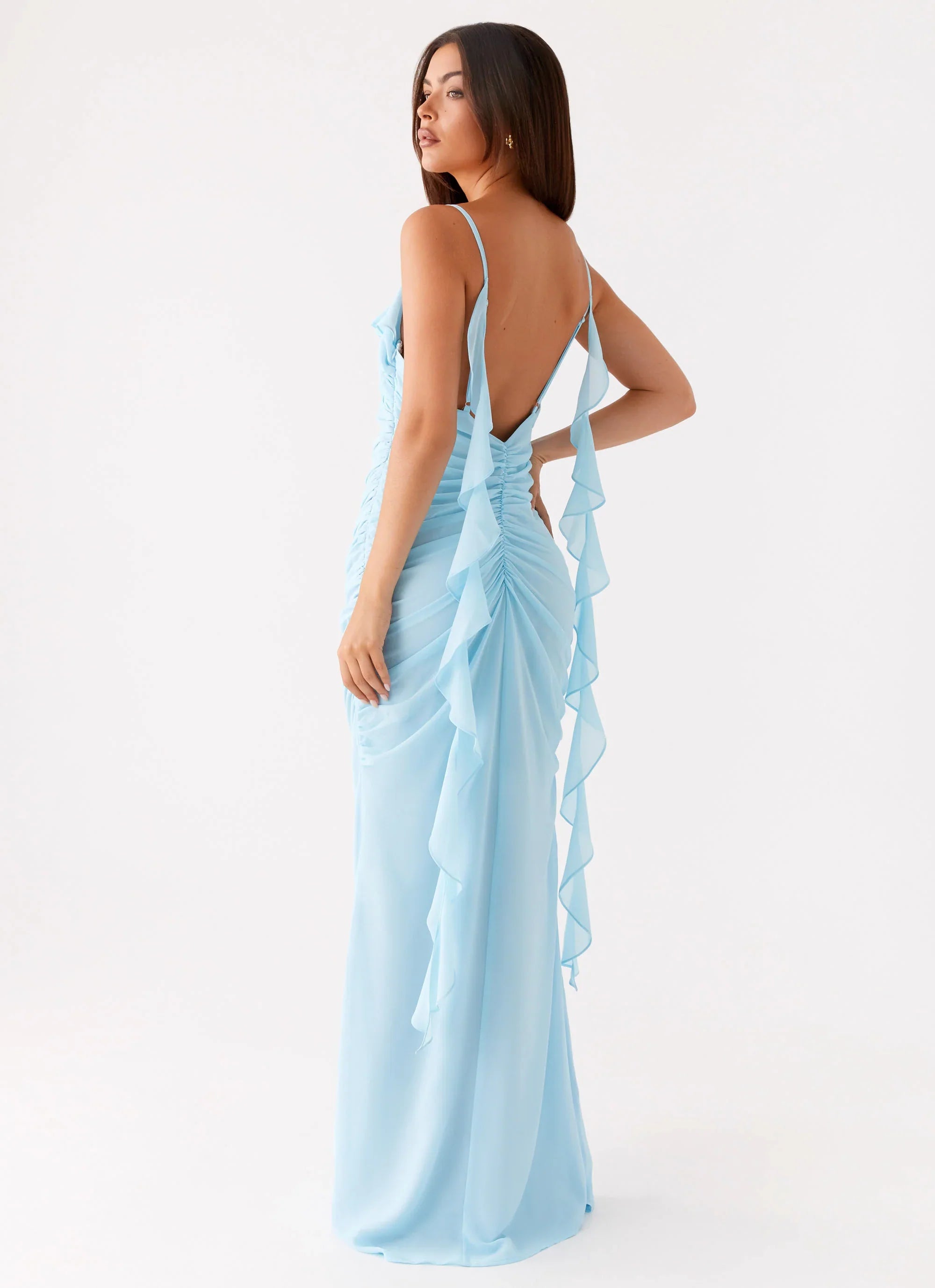 Jasmina Maxi Dress Blue