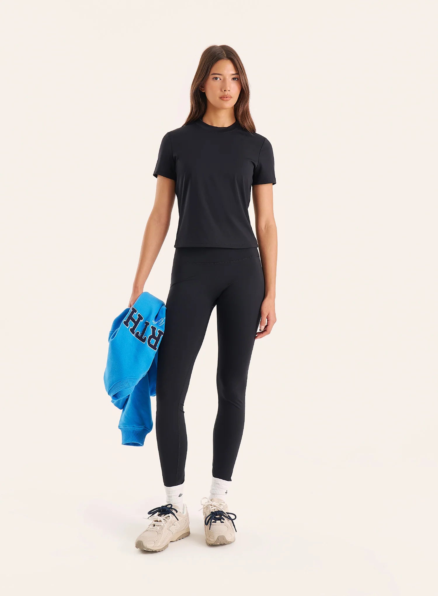 Black High Waisted Soft Touch Legging