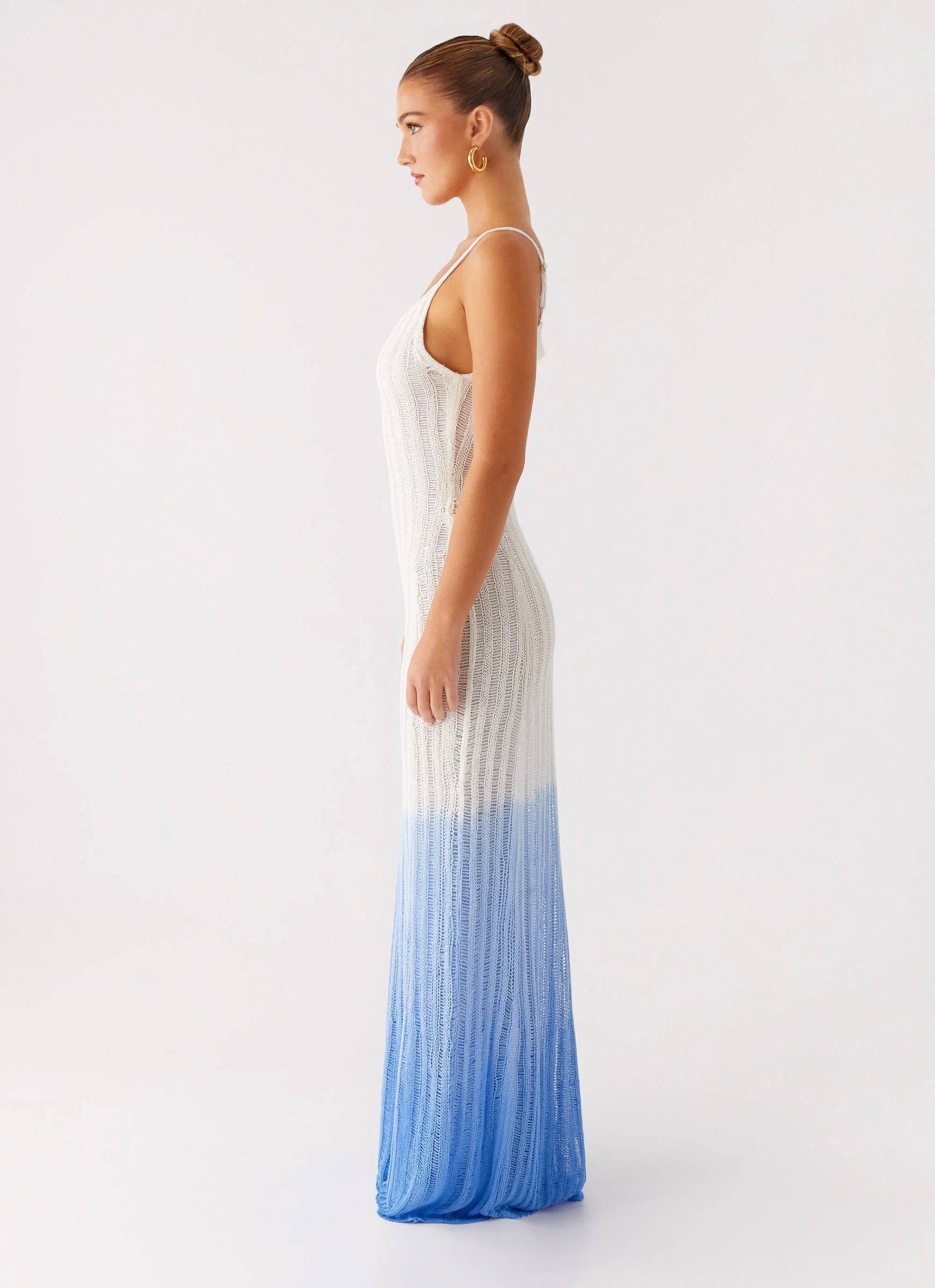 Kiki Maxi Dress Ombre Blue