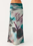 Rimi Maxi Skirt Sea Splash