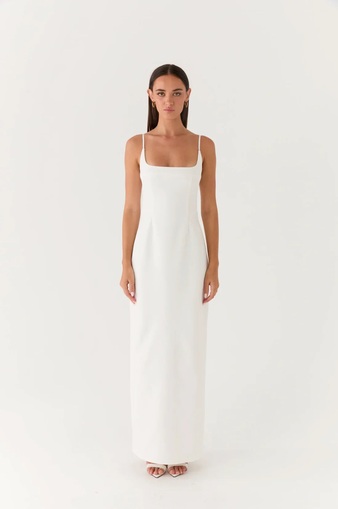 Aralyn Maxi Dress White