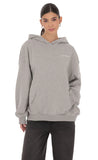 Fleece Lucy Hoodie in Grey