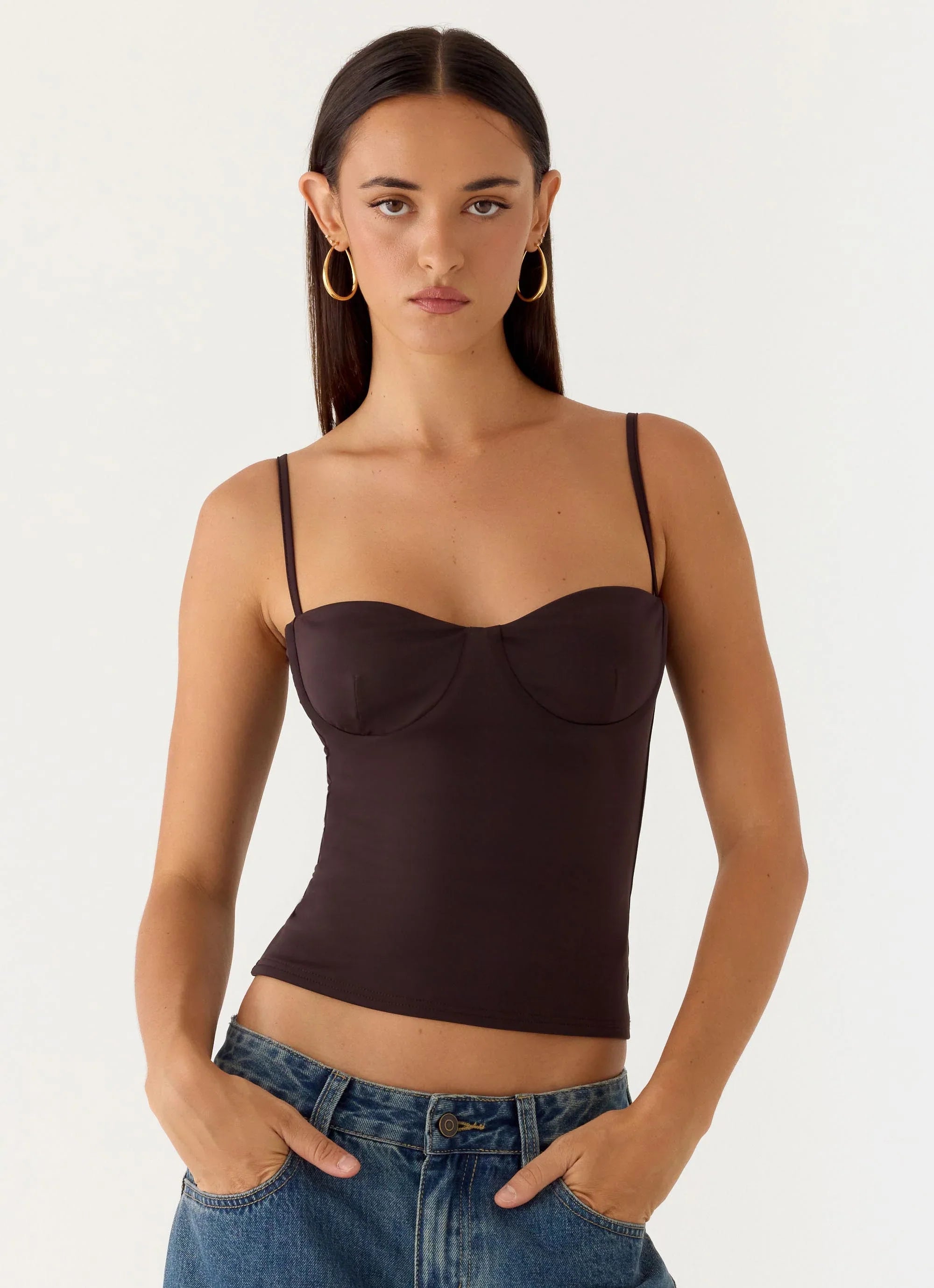 Ame Underwire Top Chocolate