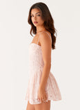 Promenade Mini Dress Pink