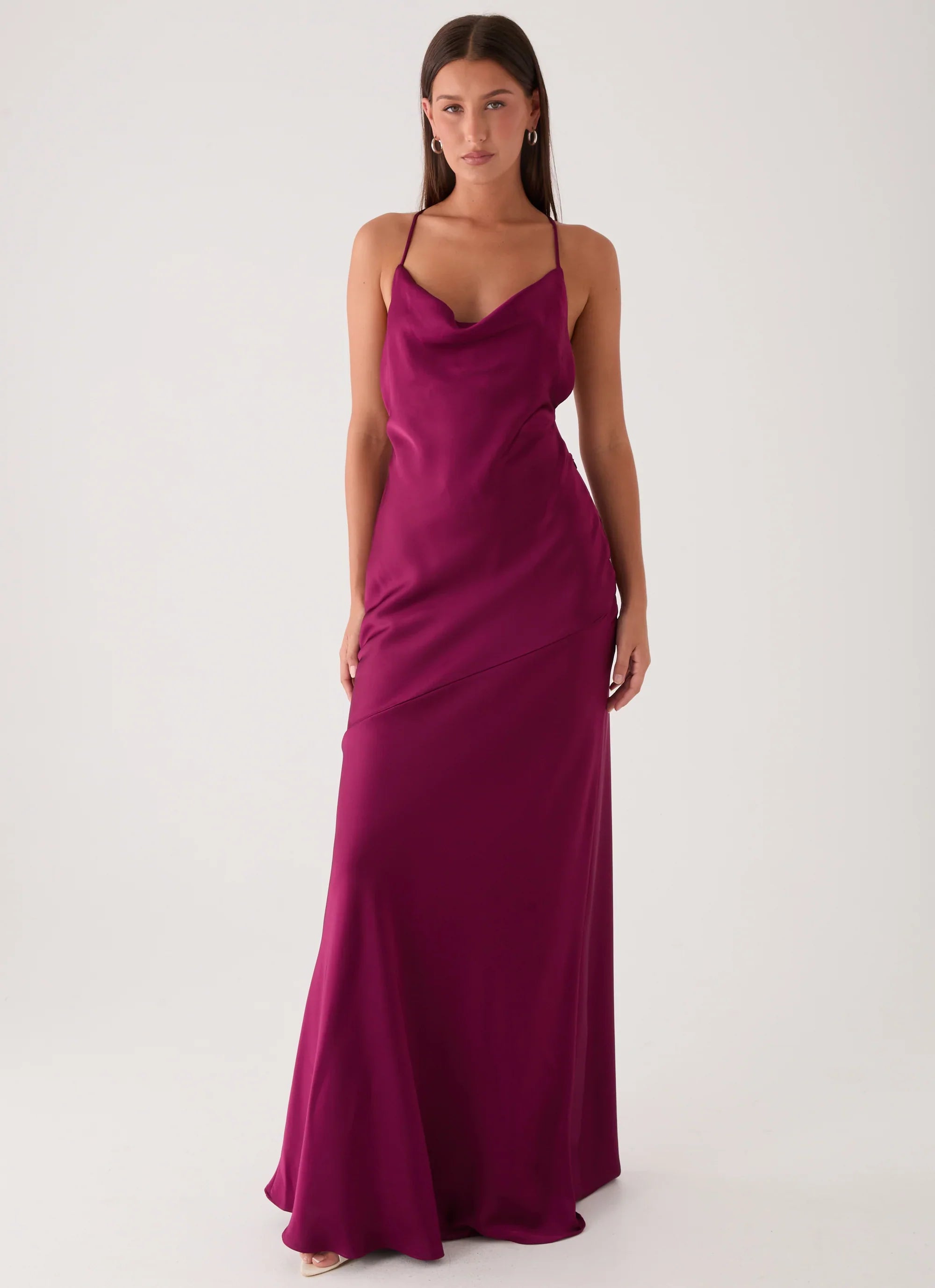 Tiano Maxi Dress Plum