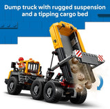 LEGO City Dump Truck Front End Loader 60494 Building Toys for Boys Girls Ages 7 Construction Truck Toy Functional Loader Dump Truck 1132 pieces Gift Idea