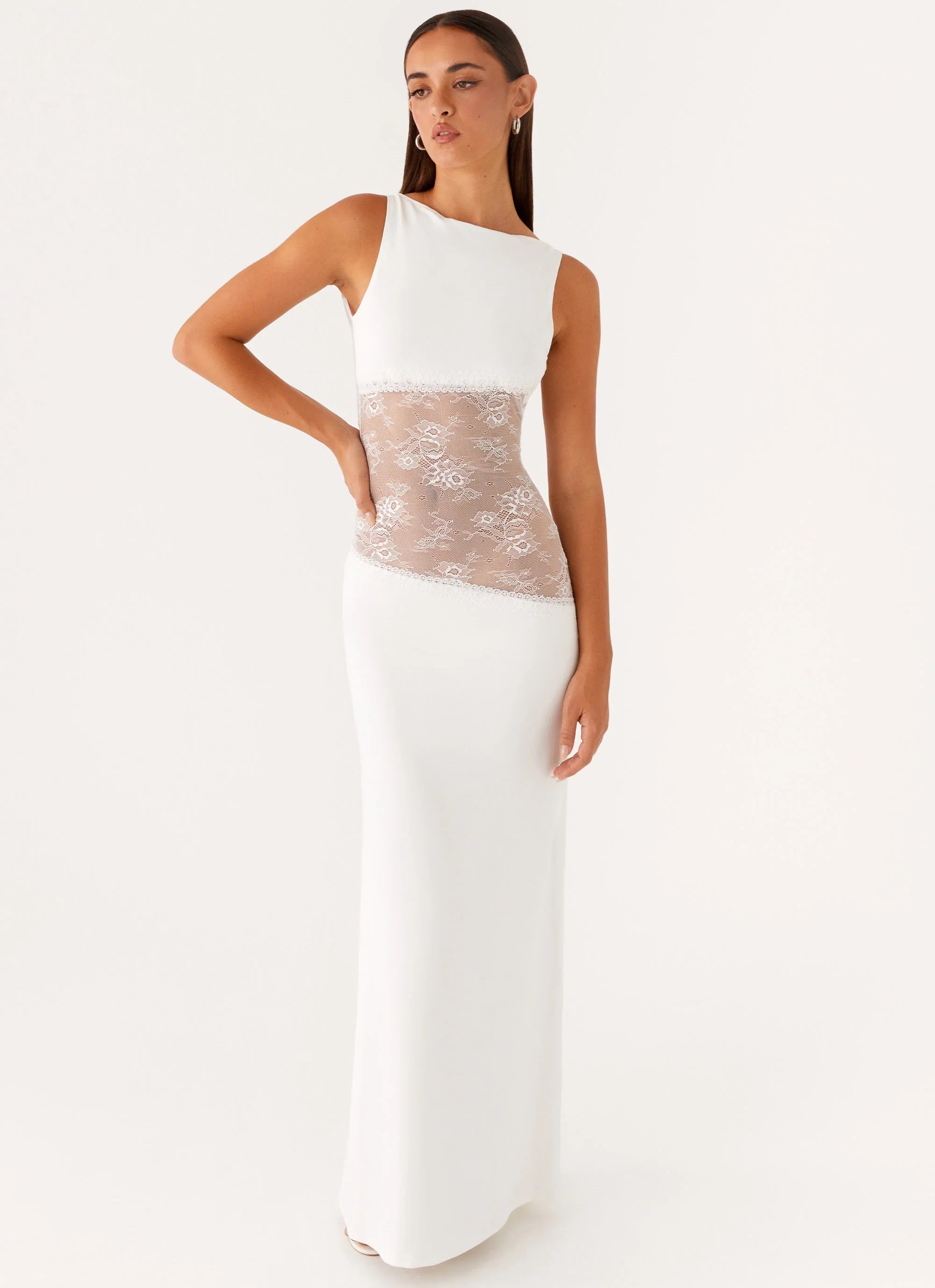 Lucinda Maxi Dress White