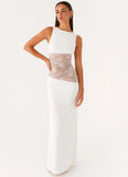 Lucinda Maxi Dress White