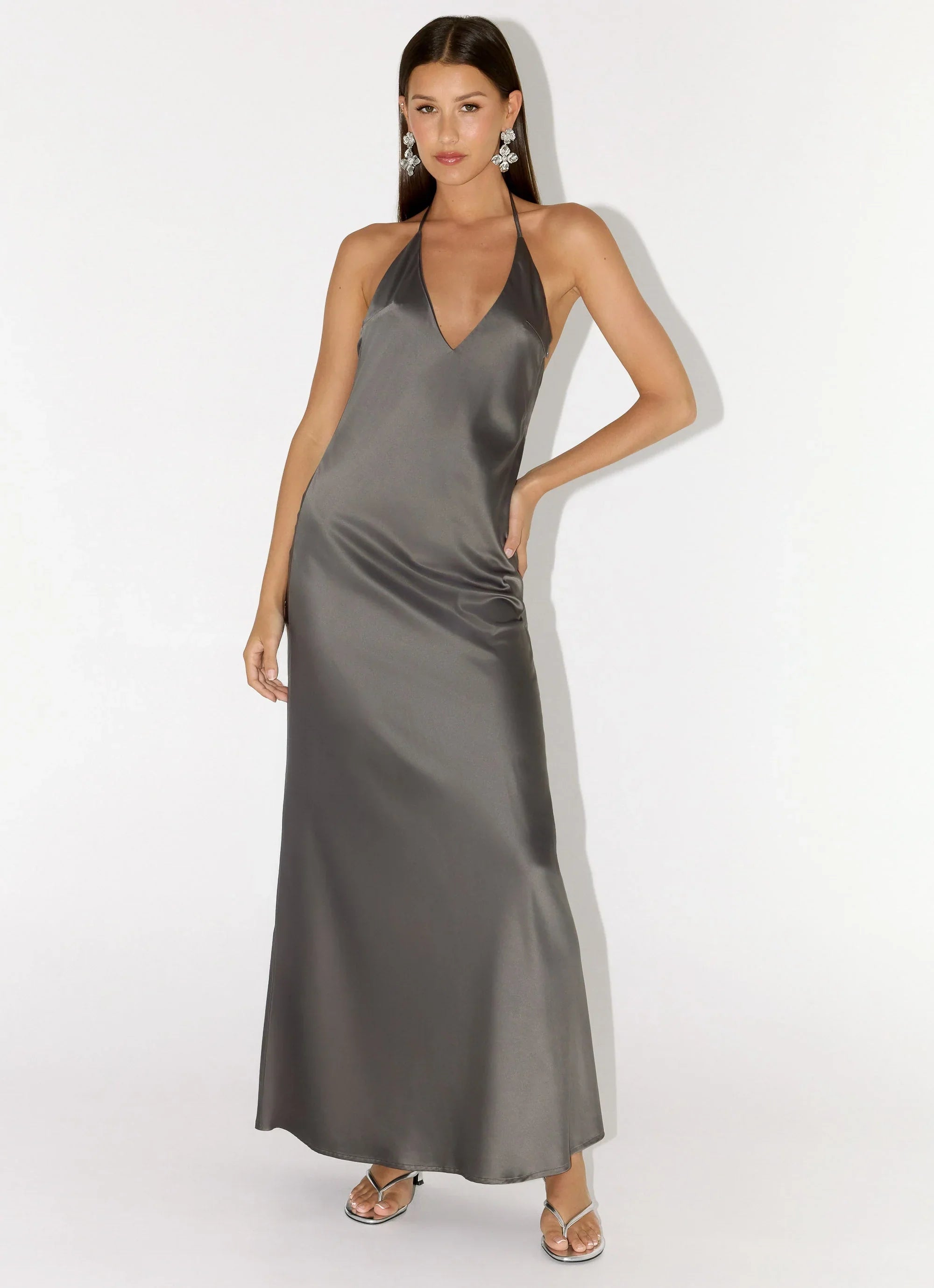 Bondi Heat Maxi Dress Ash