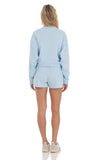 Sweat Shorts in Baby Blue