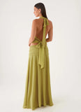 Willowmena Maxi Skirt Lime
