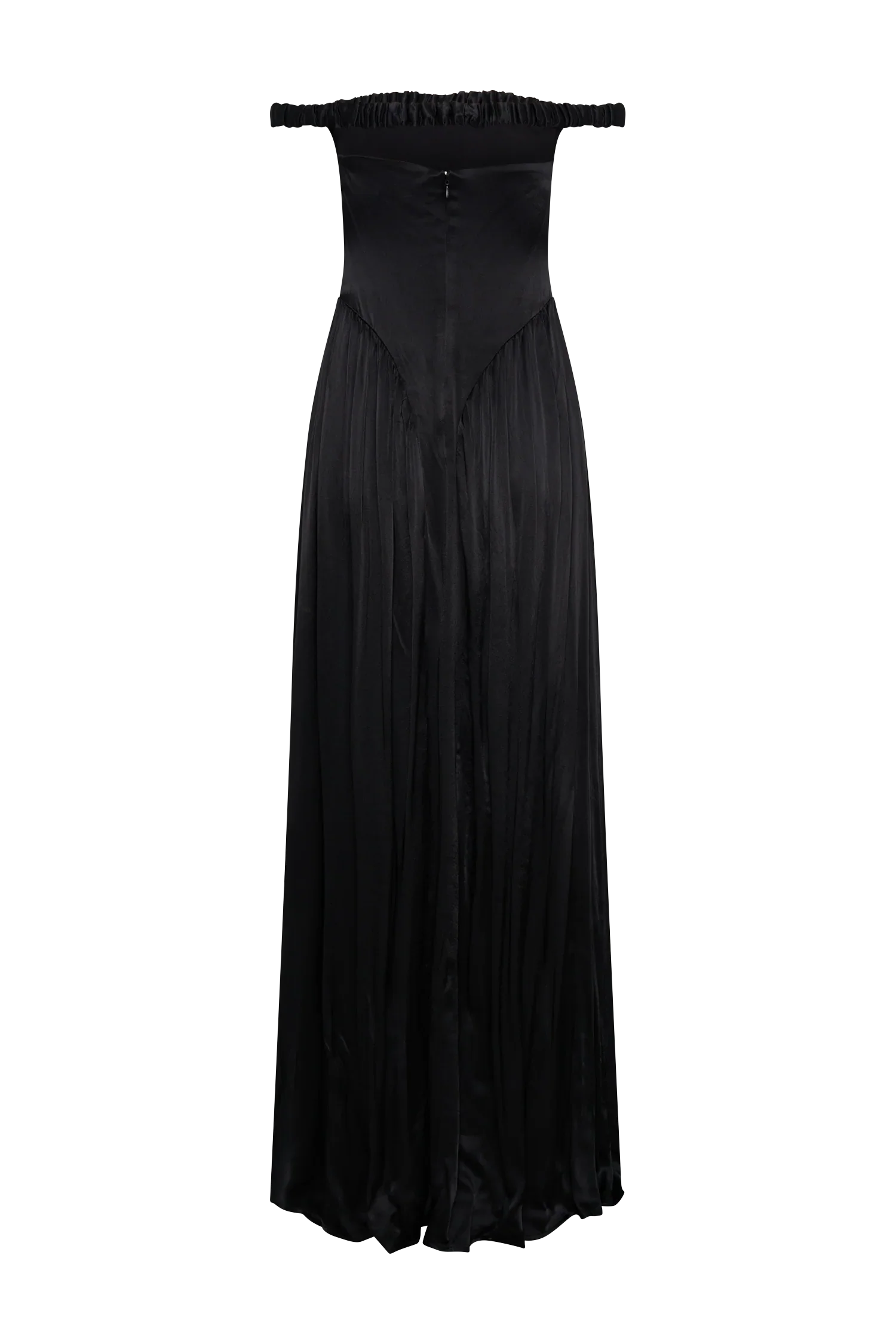 Coco Dropped Waist Maxi Dress Black