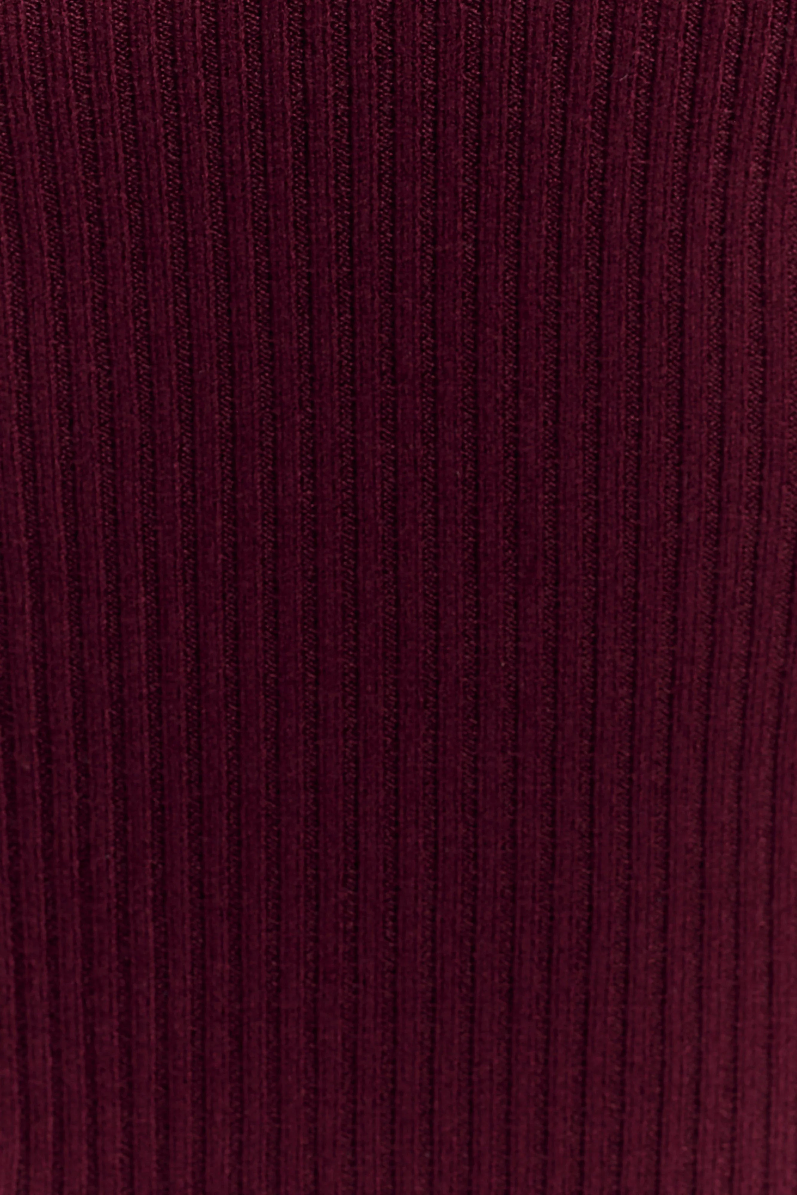 Natalya Ribbed Knit Cami Top Merlot