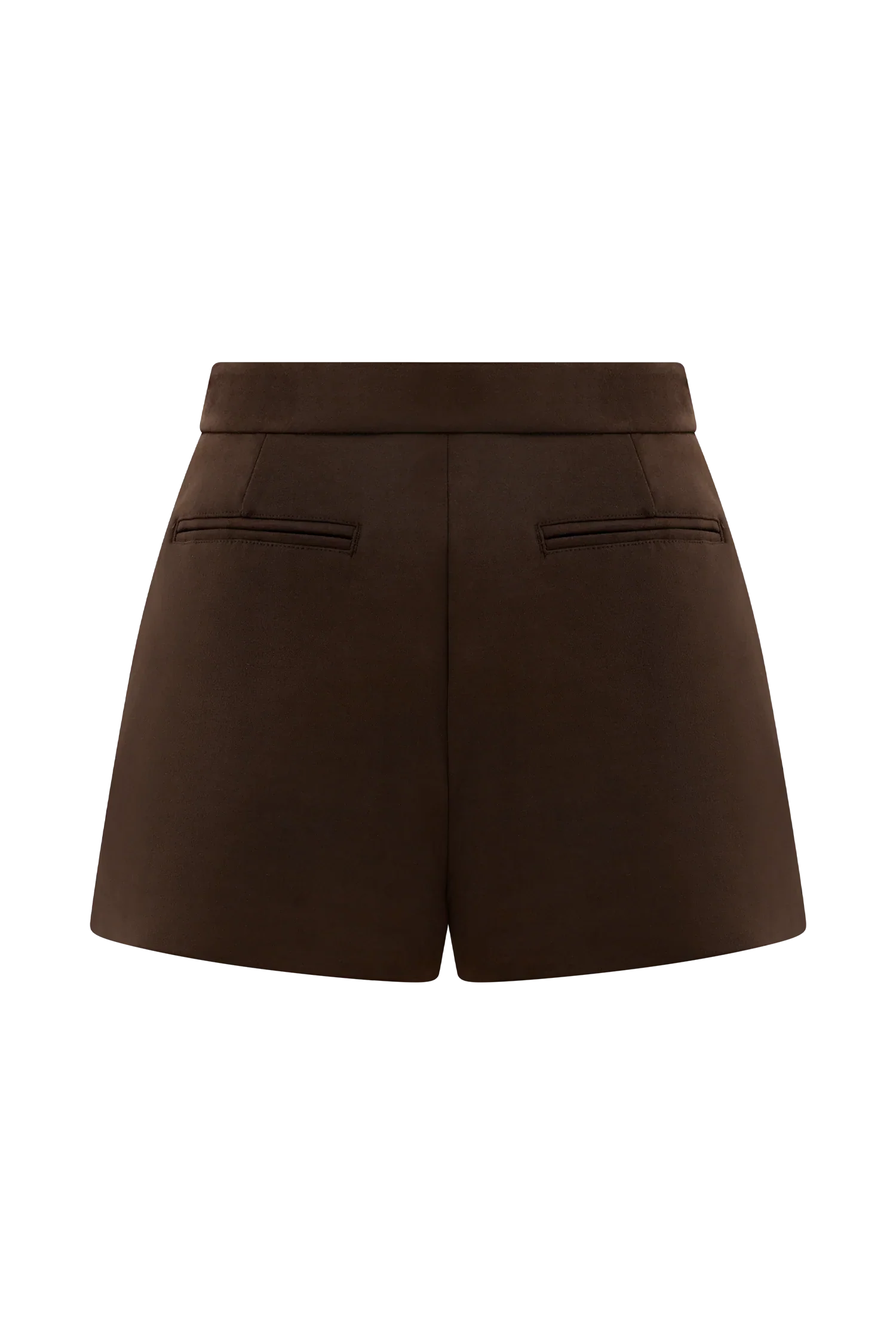 Sally Faux Suede Short Milk Chocolate