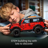 LEGO Technic Kids Toy Car Building Kit for Boys and Girls Ages 10 Makes a Cool Birthday Gift Authentic Ford Trim Details 42213