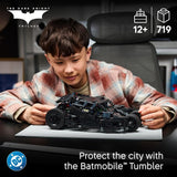 LEGO Technic Batmobile Tumbler 42239 Building Toys for Boys Girls Ages 12 The Dark Knight Batmobile Set Display as Bedroom Decor 719 pieces Gift Idea