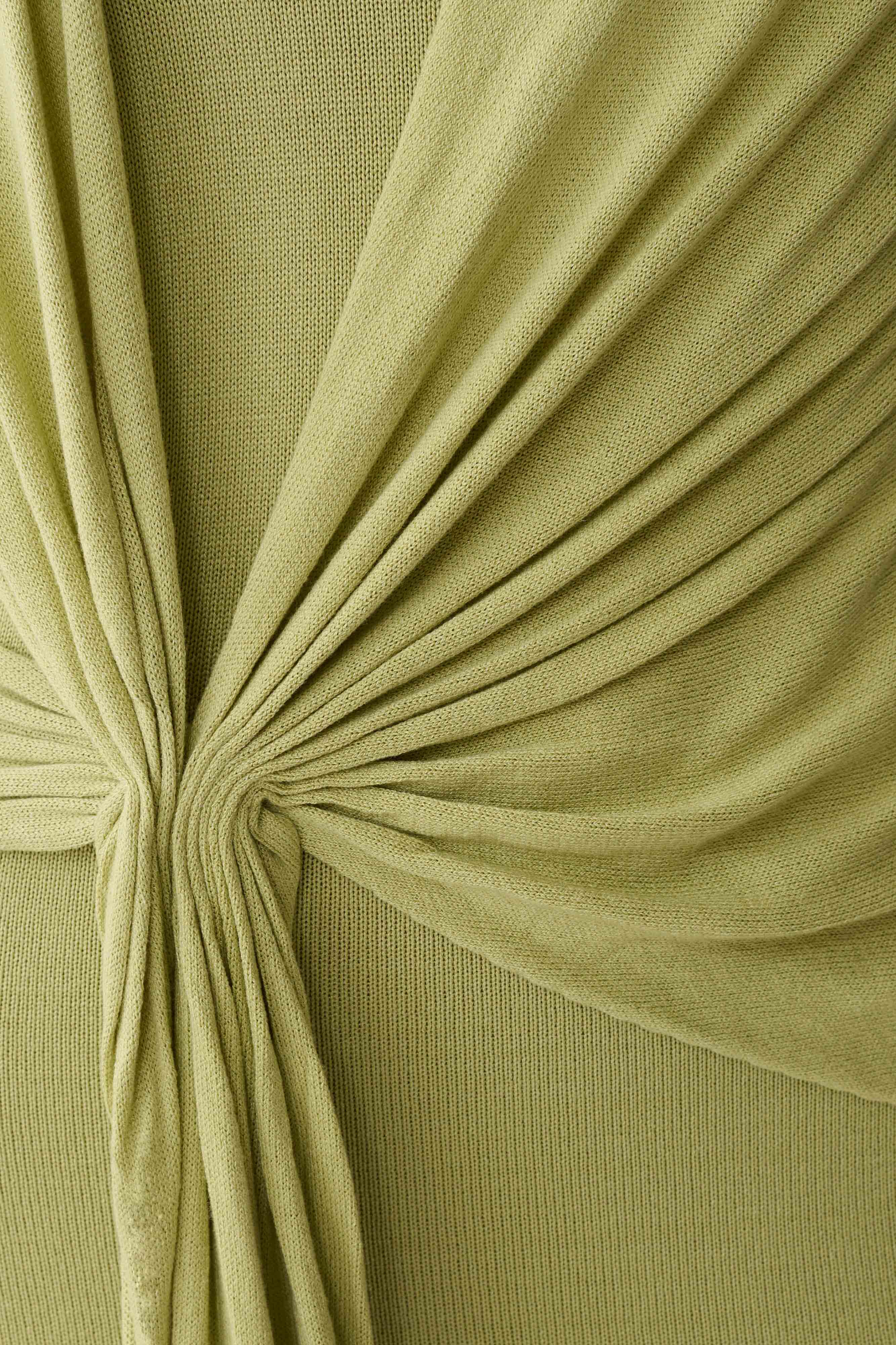 Cindylou Halter Knit Maxi Dress Light Olive