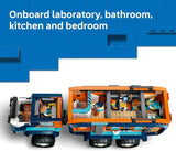 LEGO City Arctic Explorer Science Lab Truck Building Toy STEM Pretend Play Set for Boys Girls Ages 8 Buildable Toy Truck for Kids W 5 Minifigures Gift Idea for Birthdays 60471