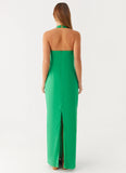 Allyse Cotton Maxi Dress Cactus