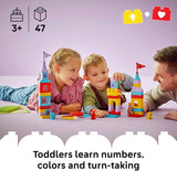 LEGO DUPLO Hopsys Castle Game Building Toy for Pretend Play Learning Education Play Set for Boys Girls Ages 3 Toddlers Learn Skills Through Play Gift Idea for Family Game Night 10450