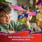 LEGO NINJAGO Rontu the Master Dragon Building Toy Dragons Rising Model Building Kit for Boys Girls Ages 7 Kids Toy W 4 Ninja Minifigures Dragon Figurine Gift Idea for Birthdays 71842
