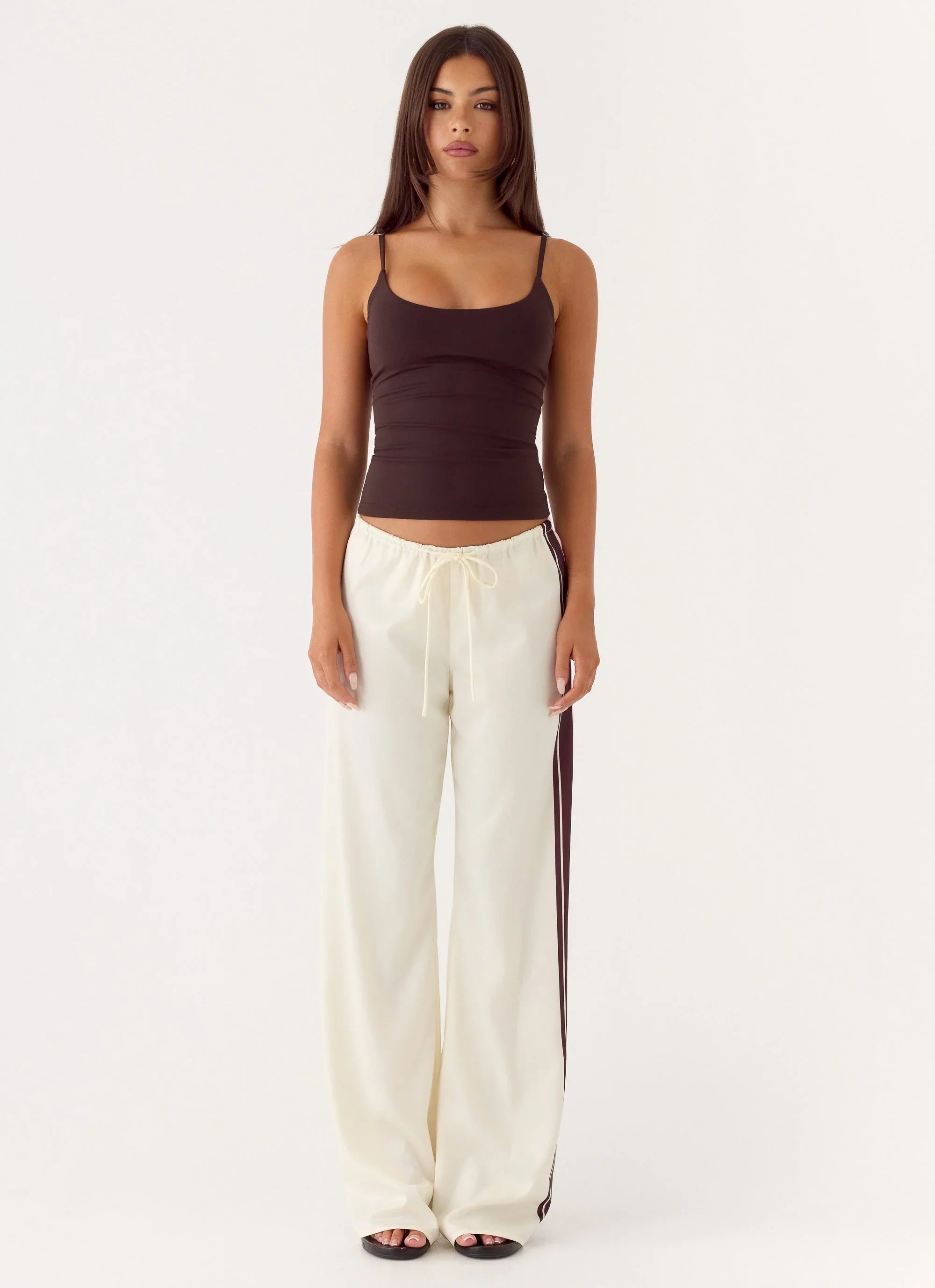 Deacon Low Rise Pants Bloom Stripe
