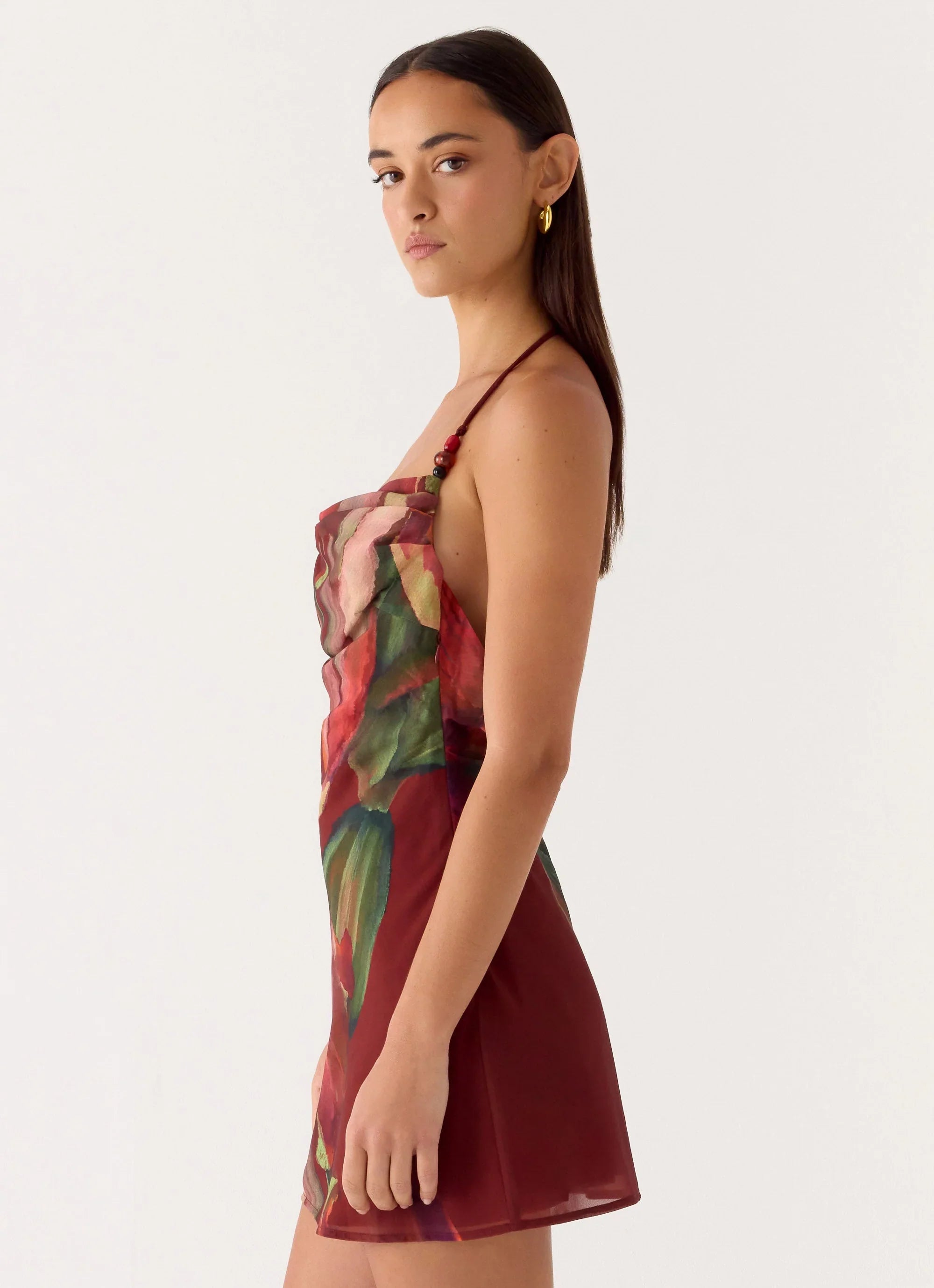 Camilla Cowl Mini Dress Cuba Cuba