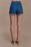 Meadow Denim Shorts Dark Blue