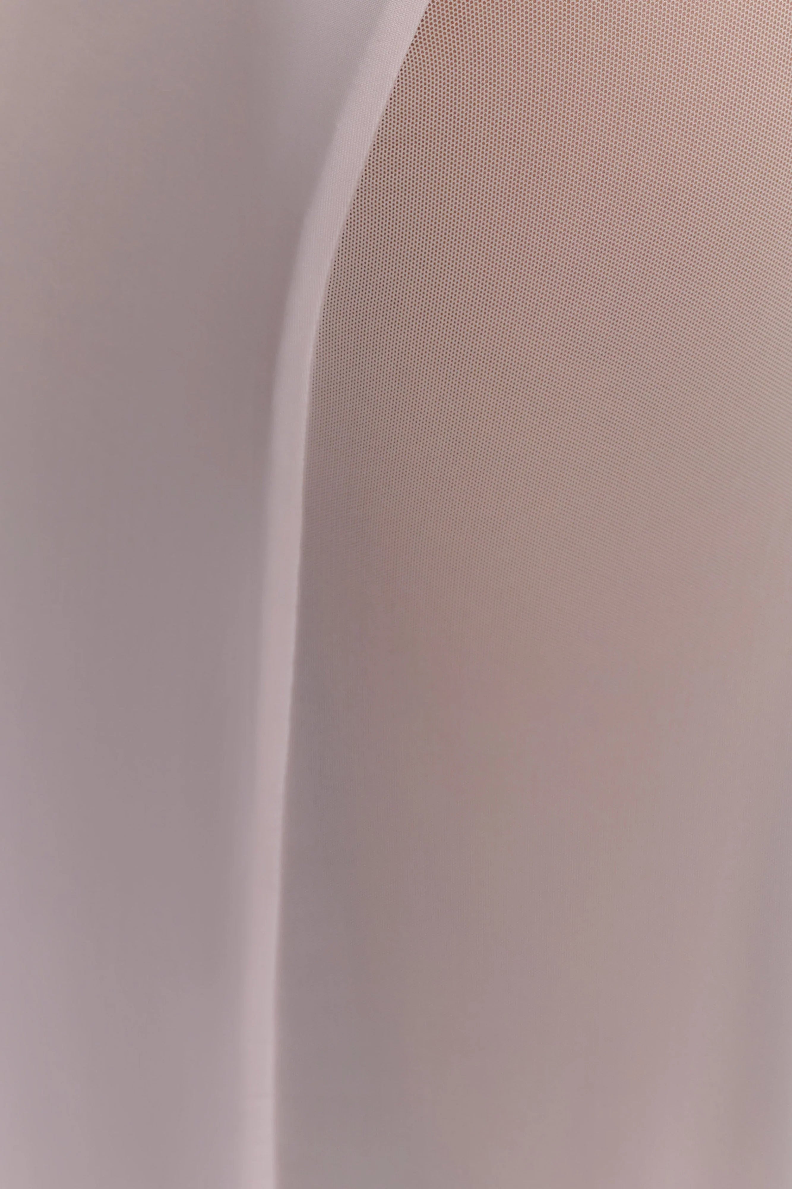 Wyatt Slinky And Mesh Maxi Dress Pale Pink