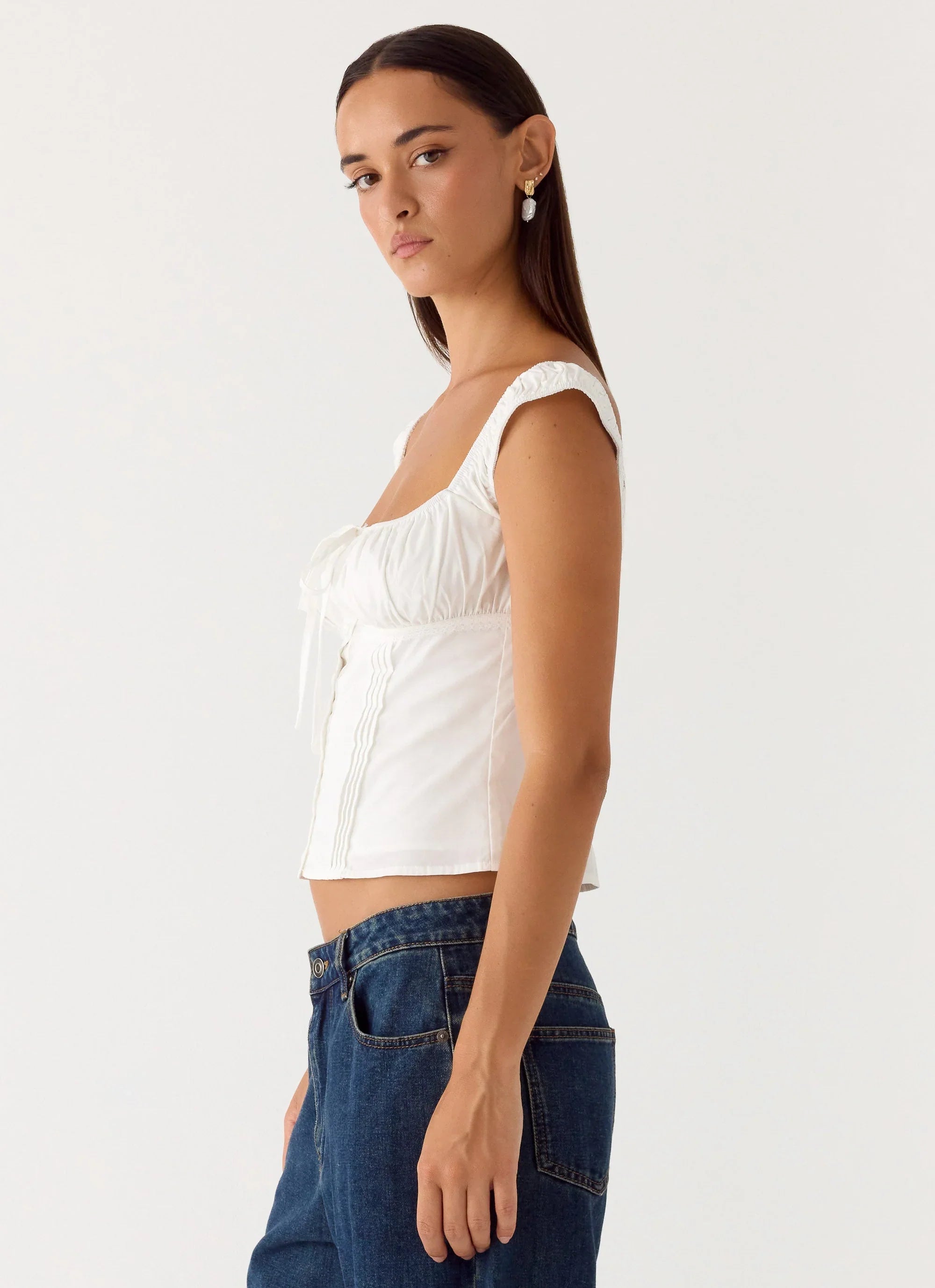 Fornarina Top White