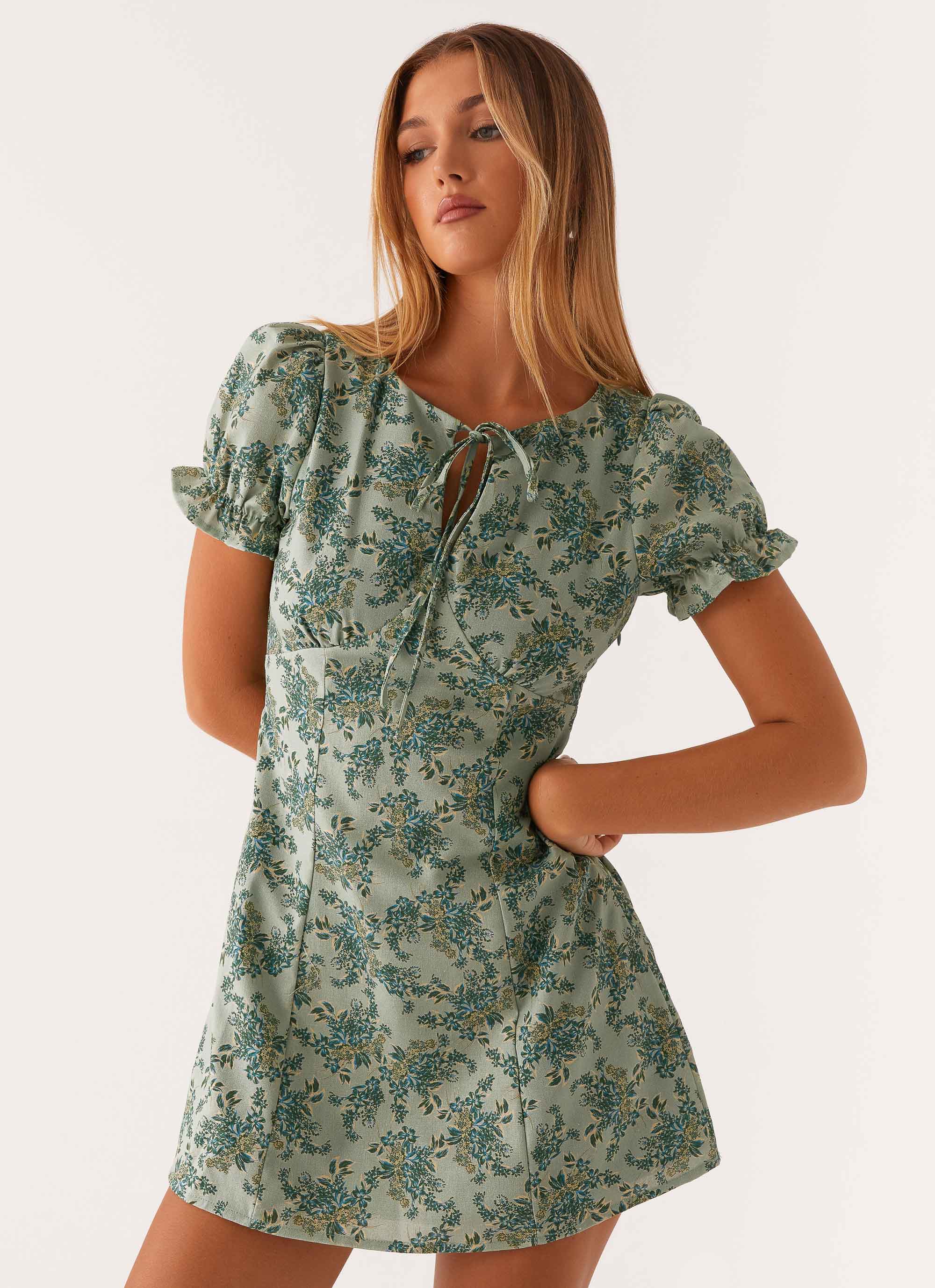 Someday Mini Dress Cloud Nine Floral