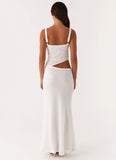 Jocelyn Maxi Dress White Crochet