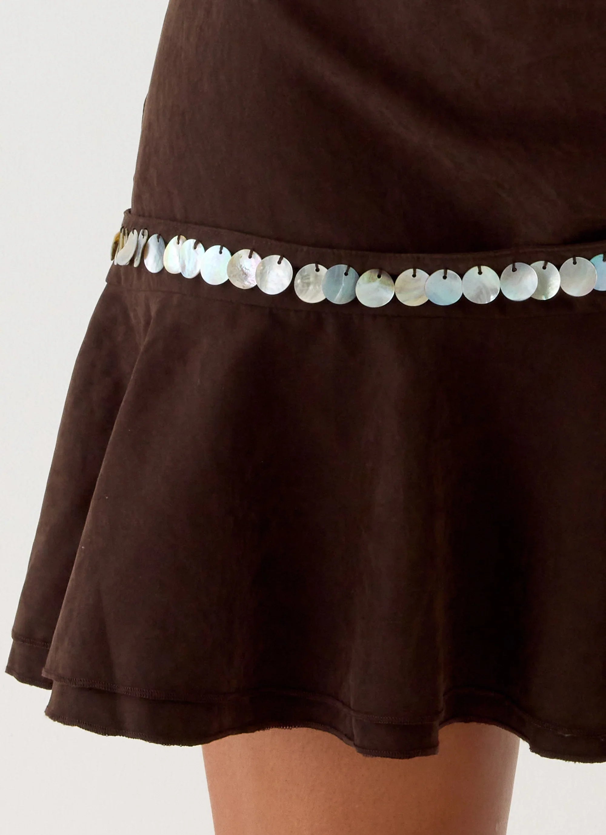 Natabelle Mini Dress Chocolate
