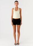 Scarla Halter Top Yellow