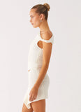 Alina Mini Dress Ivory