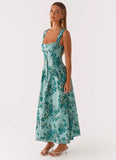 Emmalina Midi Dress Cloud Nine Floral
