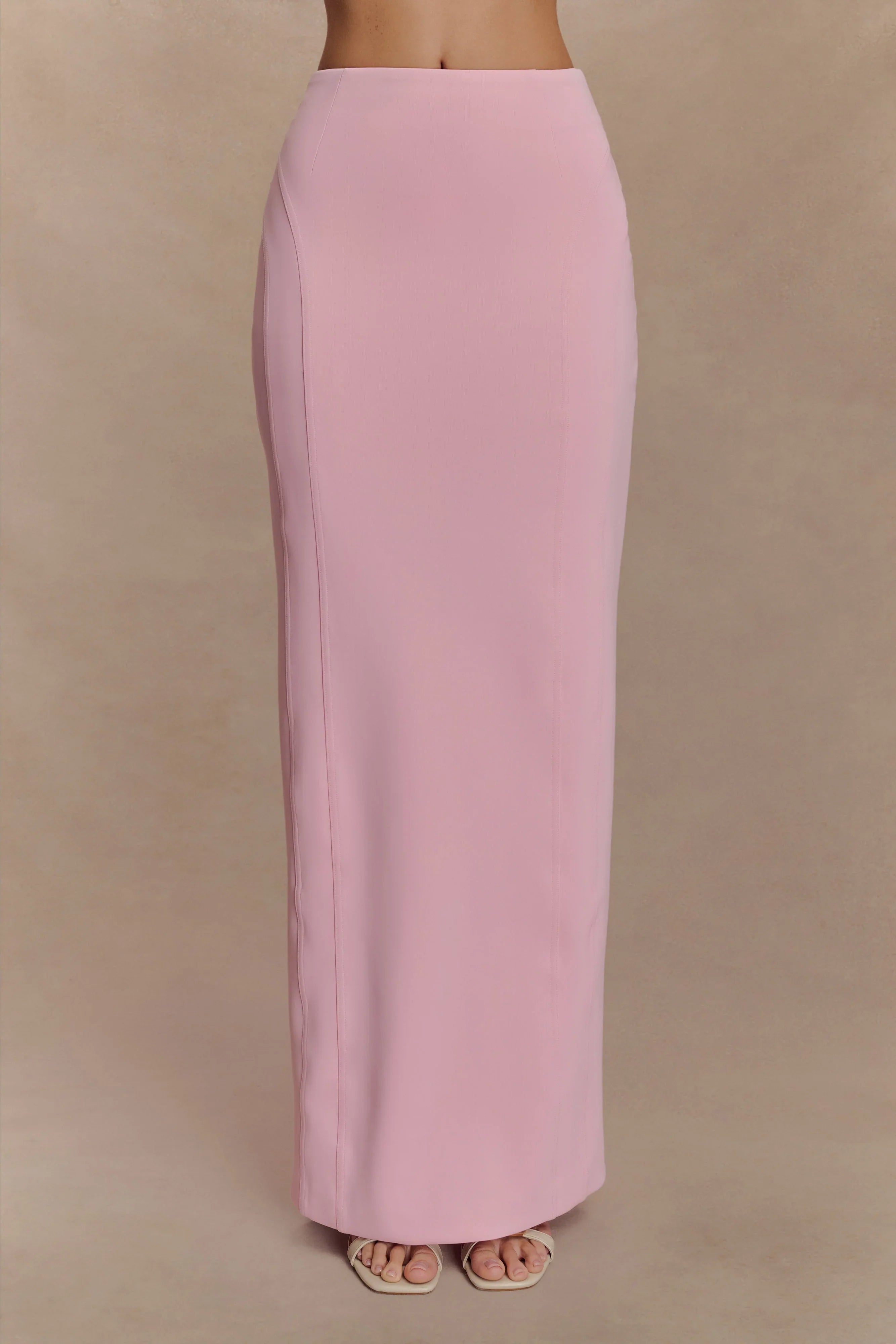 Alma High Waist Maxi Skirt Candy Pink