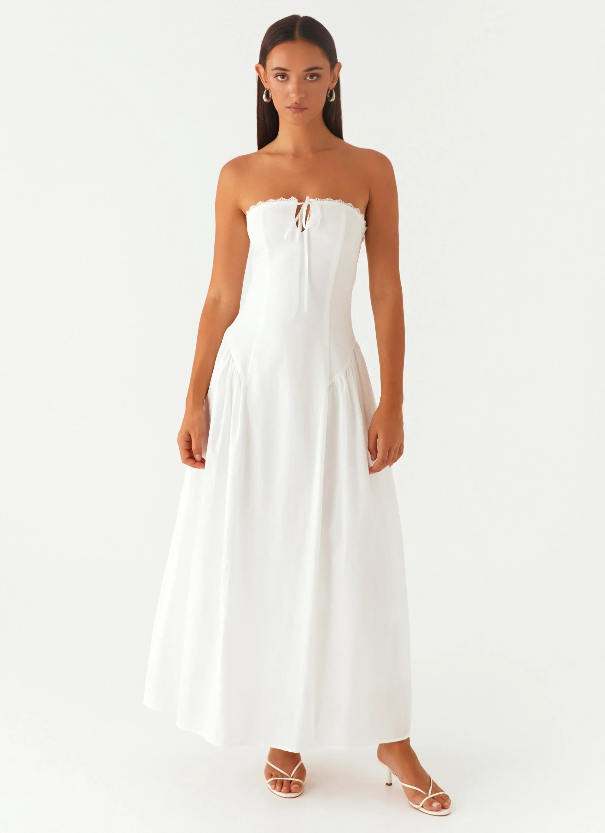 Burleigh Maxi Dress Ivory